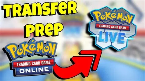 Can you transfer cards from ptcgo to ptcg live