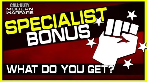 What is the 1st specialist perk