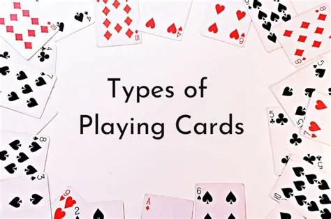 What are the two main types of cards