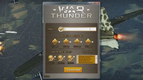 Do you need gold for war thunder