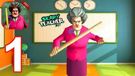 What age is scary teacher game