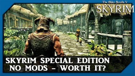 Is skyrim 5 special edition worth it