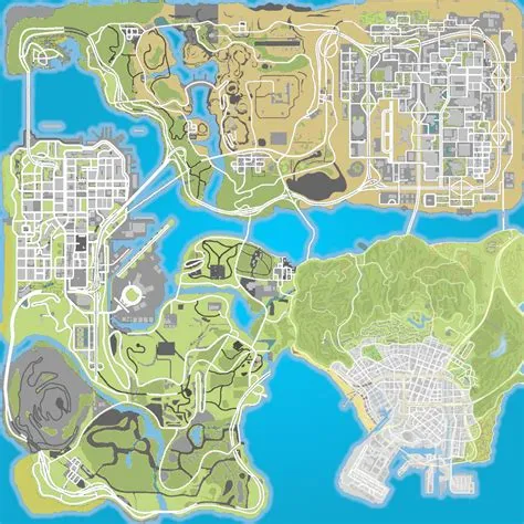 Which map is bigger gta 5 or san andreas