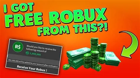 Is it okay to get robux for free