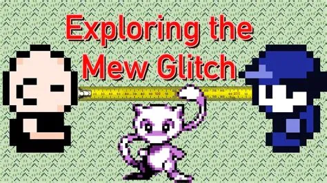 Why does the mew glitch exist