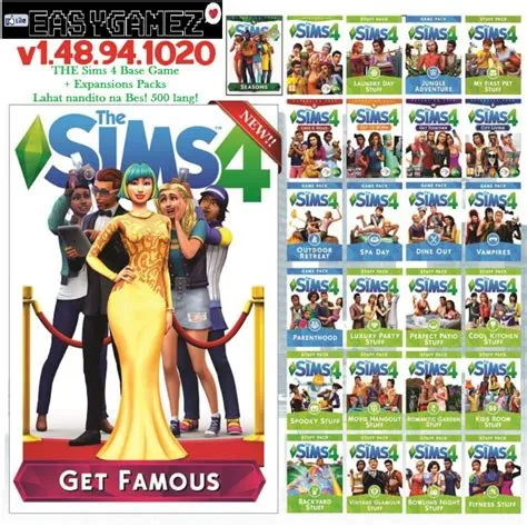 How many sims 4 dlcs are there 2023