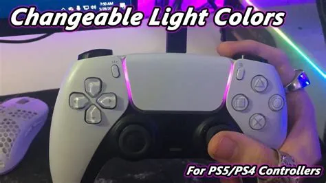 Can you change the ps5 light color