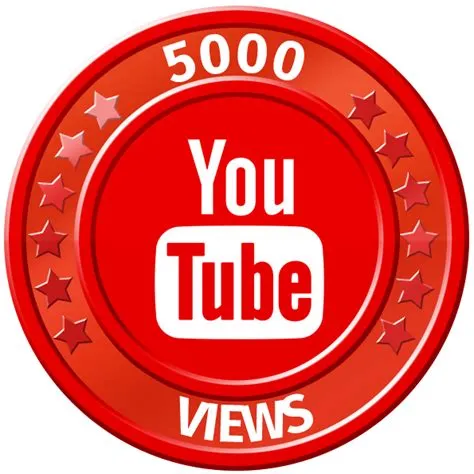 How many views on youtube for 5,000 dollars