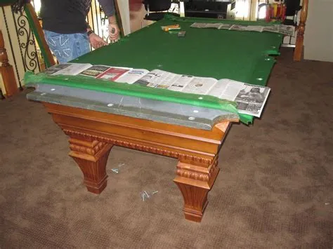 How heavy is a 1 slate pool table