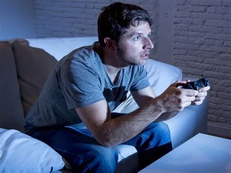 How many males are addicted to video games