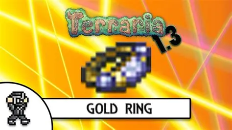 How do you get a gold ring in terraria