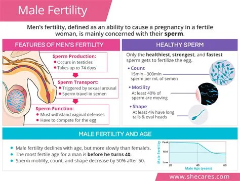 What age are men most fertile