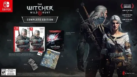 Does witcher 3 switch have all dlc