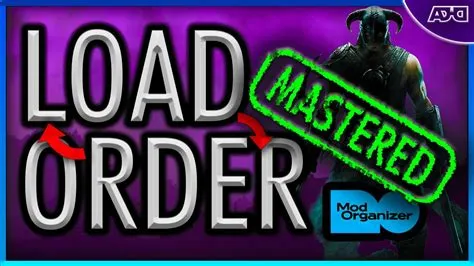 What does load order do for mods