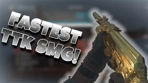 What is the best smg with the fastest ttk