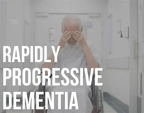 What is the slowest progressing dementia