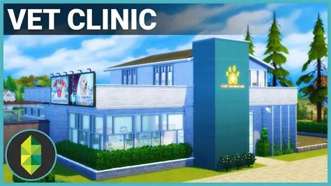 Can you run a vet clinic from home sims 4