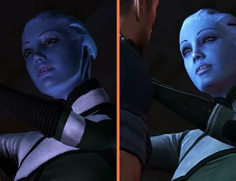 How do you kiss liara in mass effect 2