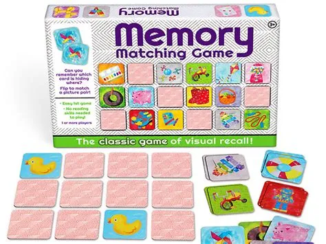 At what age can kids play matching game