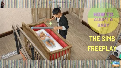 Can you adopt a child in the sims freeplay