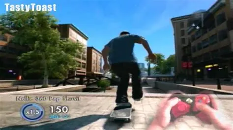 Is skate 1 split-screen