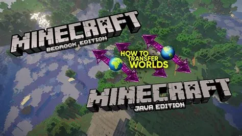 How do i transfer bedrock worlds to java