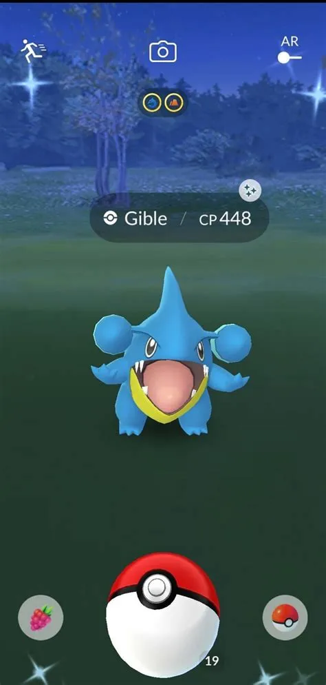 Is shiny gible rare in pokemon go