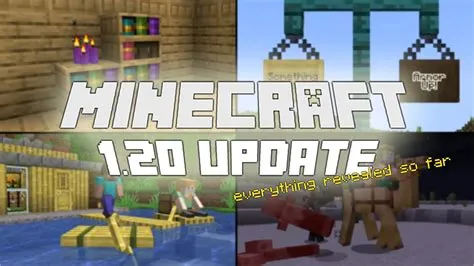 What will be the 1.20 update for minecraft