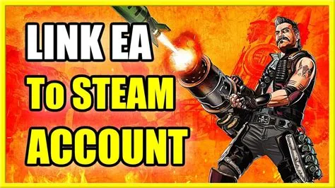 Can you link your psn account to steam on apex