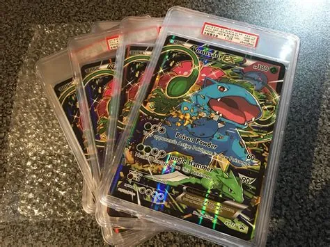 Who grades jumbo pokémon cards