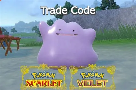 Can i trade a ditto