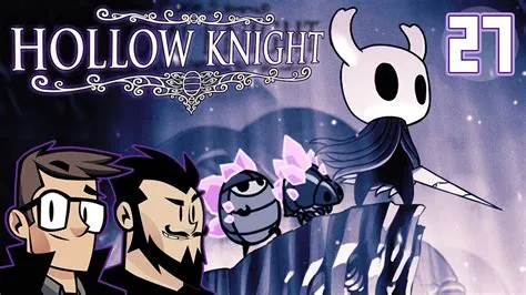 Who has a crush on hollow knight