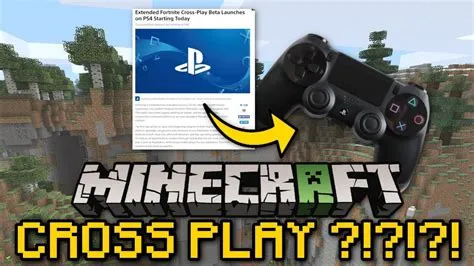 How do you cross play bedrock on pc and ps4