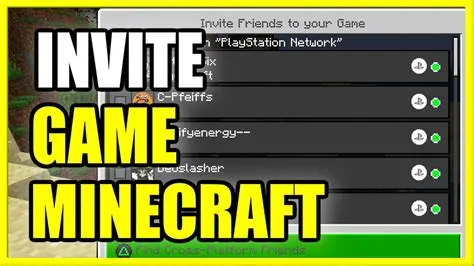 Why wont it let me join my friend on minecraft ps4