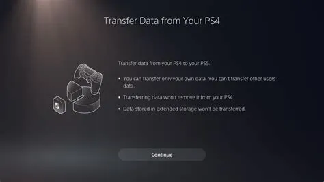 Can i transfer my pro club player from ps4 to ps5