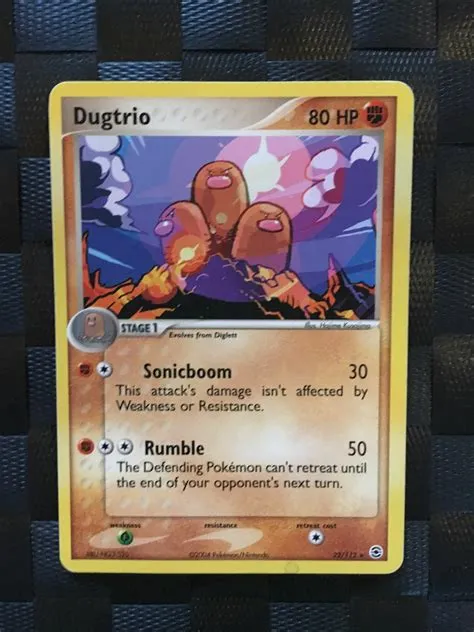 Is dugtrio rare