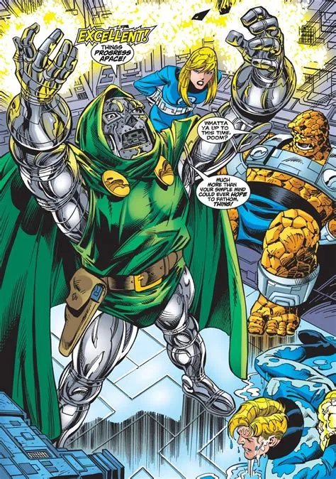 Who defeated dr doom in marvel