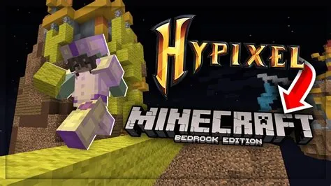 Can java play with bedrock hypixel