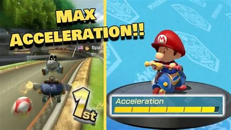 How do you accelerate in mario kart 8