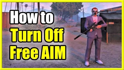 How do you aim faster in gta