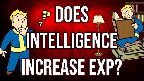 Does intelligence affect xp fallout 4