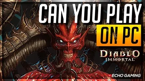 Can you play diablo immortal on your own