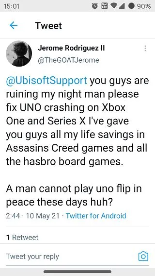 Why is ubisoft uno crashing