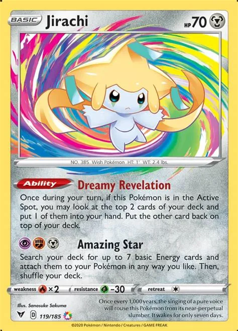 Is jirachi v rare