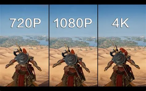 What is 720 v 1080 v 4k