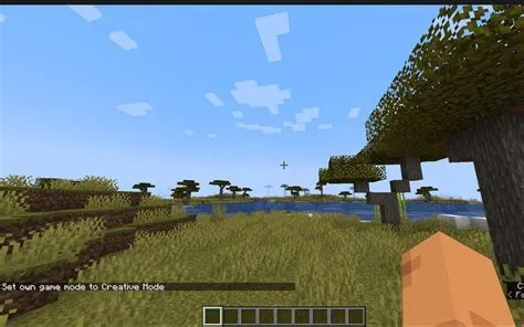 Why cant i go to creative mode in minecraft