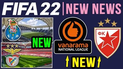 What leagues have been added to fifa 22