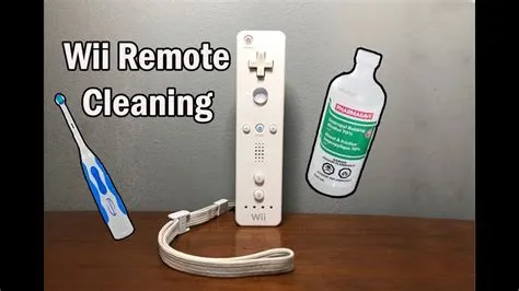 How do you clean a wii remote