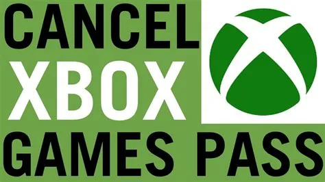 Can i buy xbox game pass then cancel