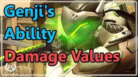 How damaged is genji